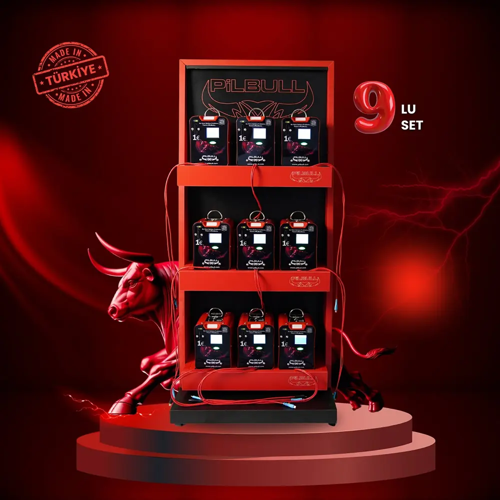 Pilbull V7 Para Kanallı 9’lu Set